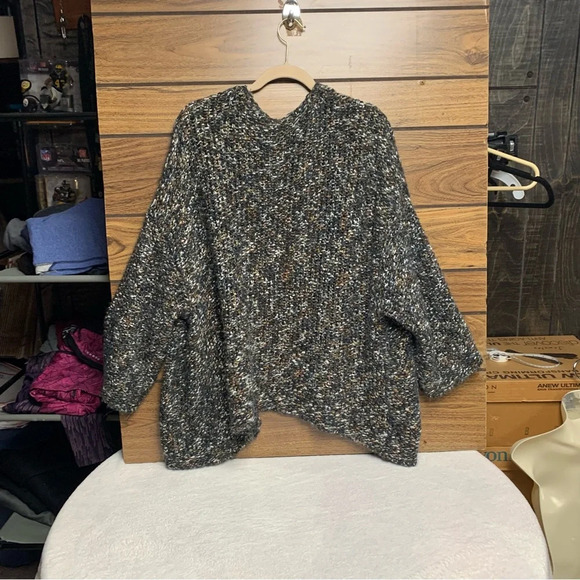 Maurice’s dark gray open front cardigan XL slightly shorter sleeves - Picture 4 of 7